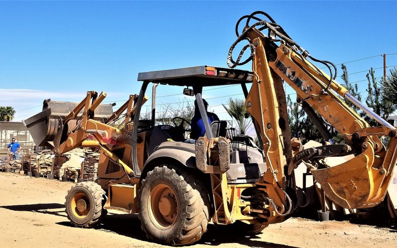 Backhoe Loader! Construction!